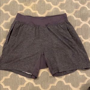 Lululemon THE short. 6” inseam. Grey.